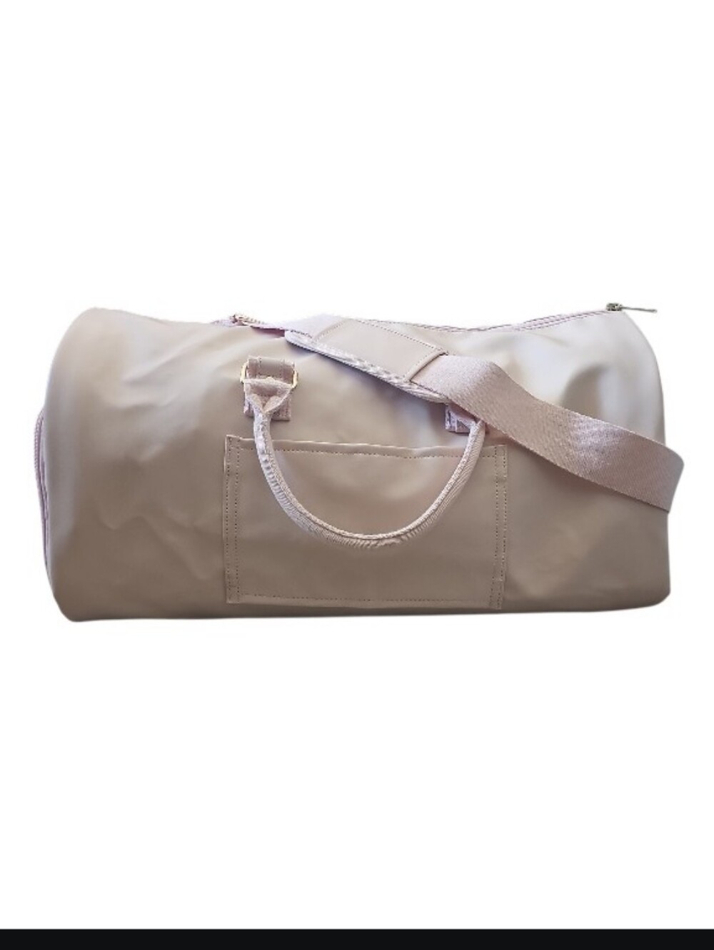Seyfocnia Foldable Garment Duffel Bag Pink Carry On Travel Weekender Convertible